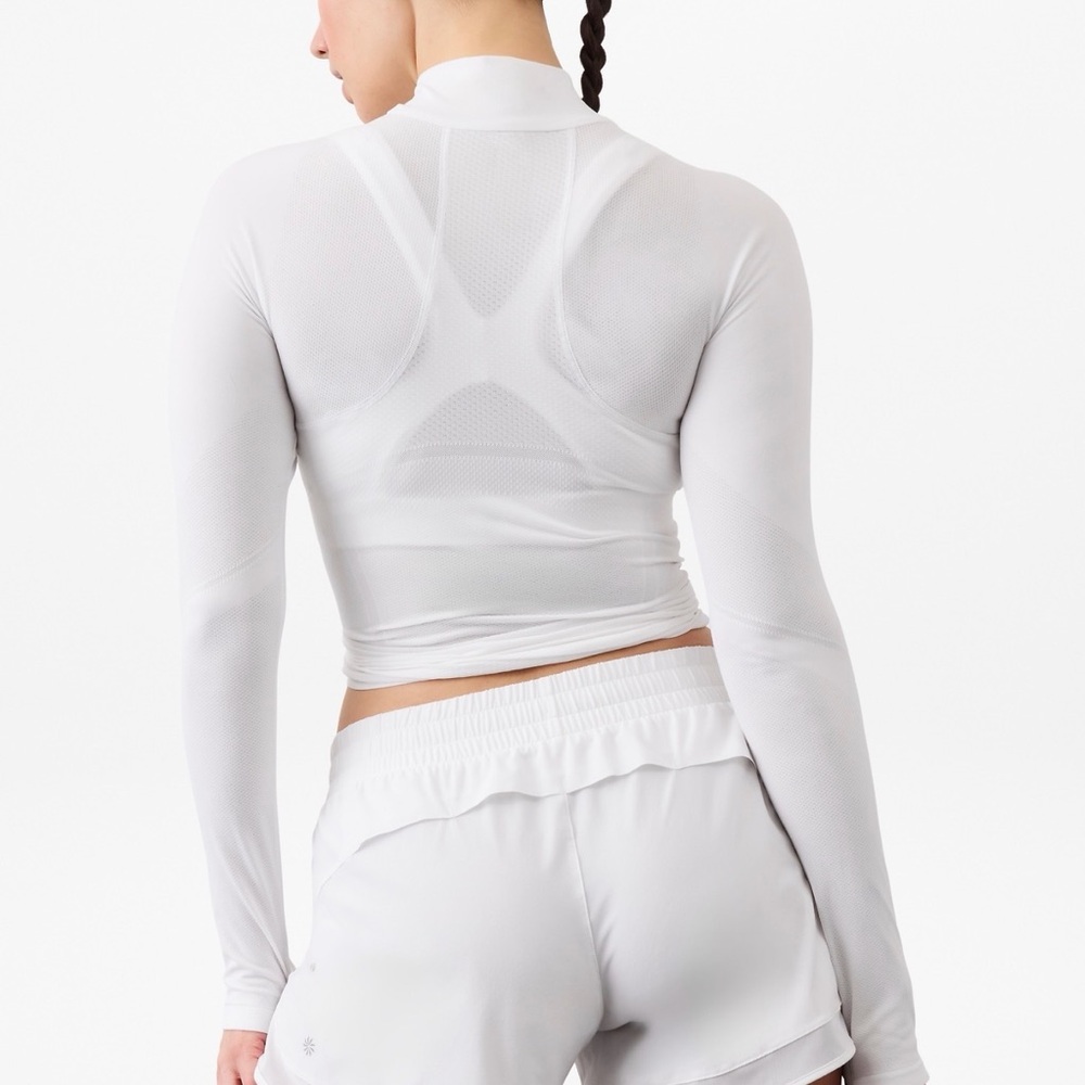 Athleta, Mesh Racer Run Short, 4” - Picture 5 of 5